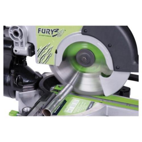 Mitre Saw Evolution Fury 3 Multipurpose 210mm Sliding 230v 1400W Dust