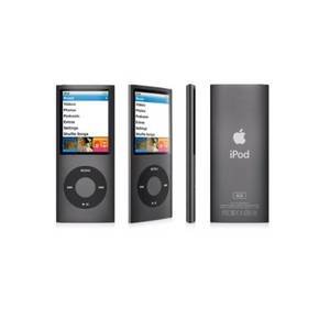 Apple iPod Nano 8GB Black 4th Gen MP3 Metallic MB754 Preview