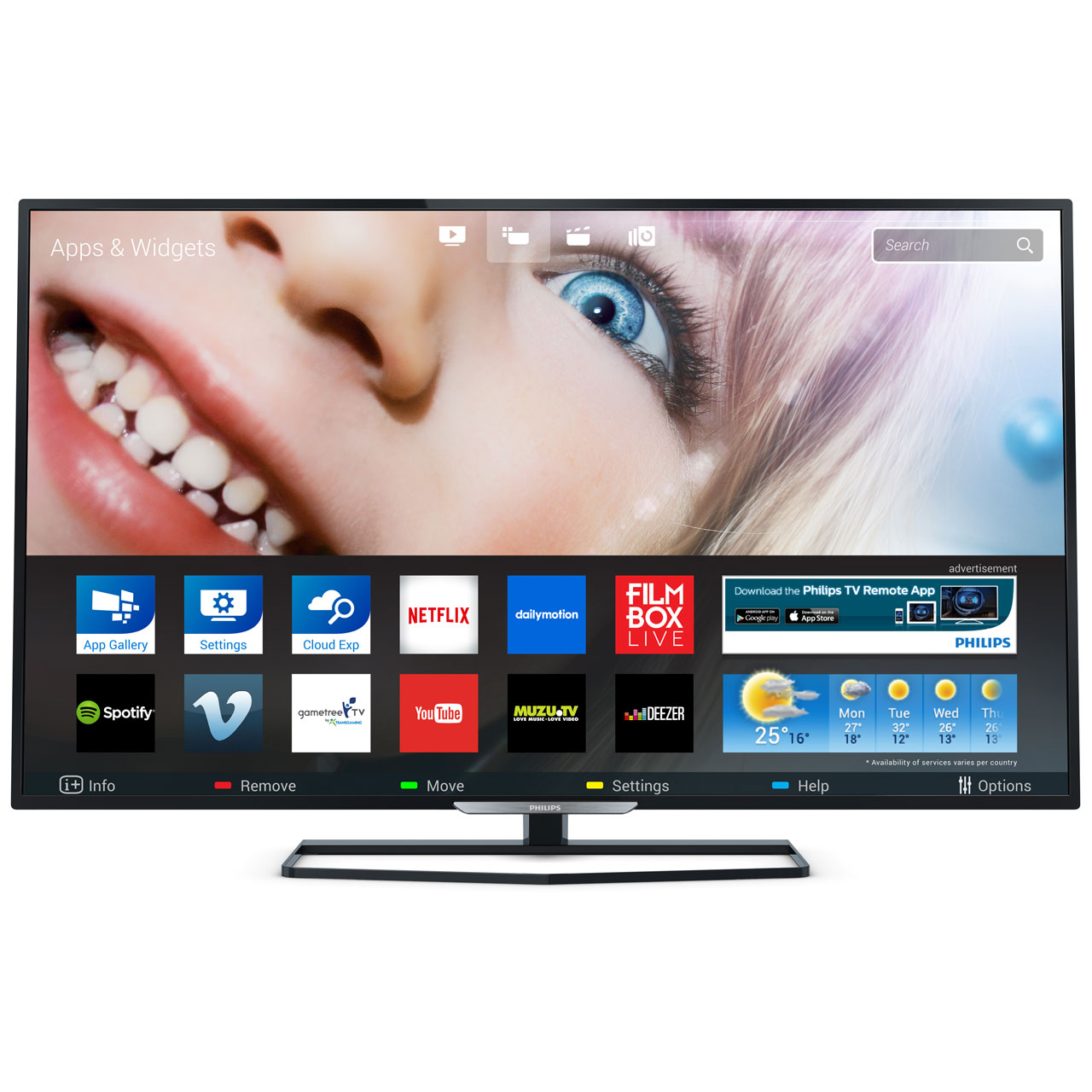 Philips 32pft5509 32 Inch Smart Full Hd Led Tv Built In Wifi Freeview Hd Black Ebay