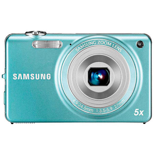 Samsung ST65 Digital Camera 14.2 Megapixel 5x Optical Zoom 720p Video Blue