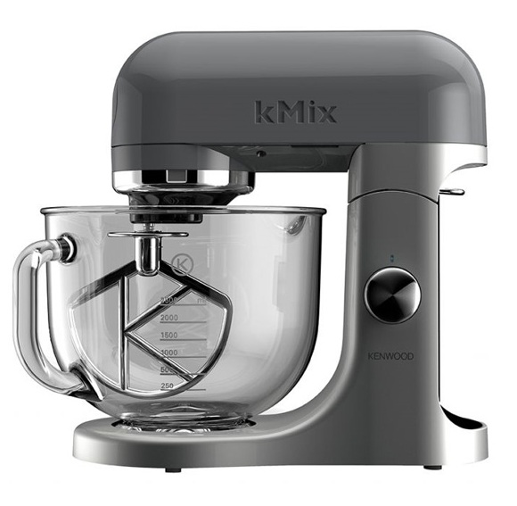 Kenwood KMX50GGY Kmix Stand Mixer 5 Litre Glass Bowl 500W Grey eBay