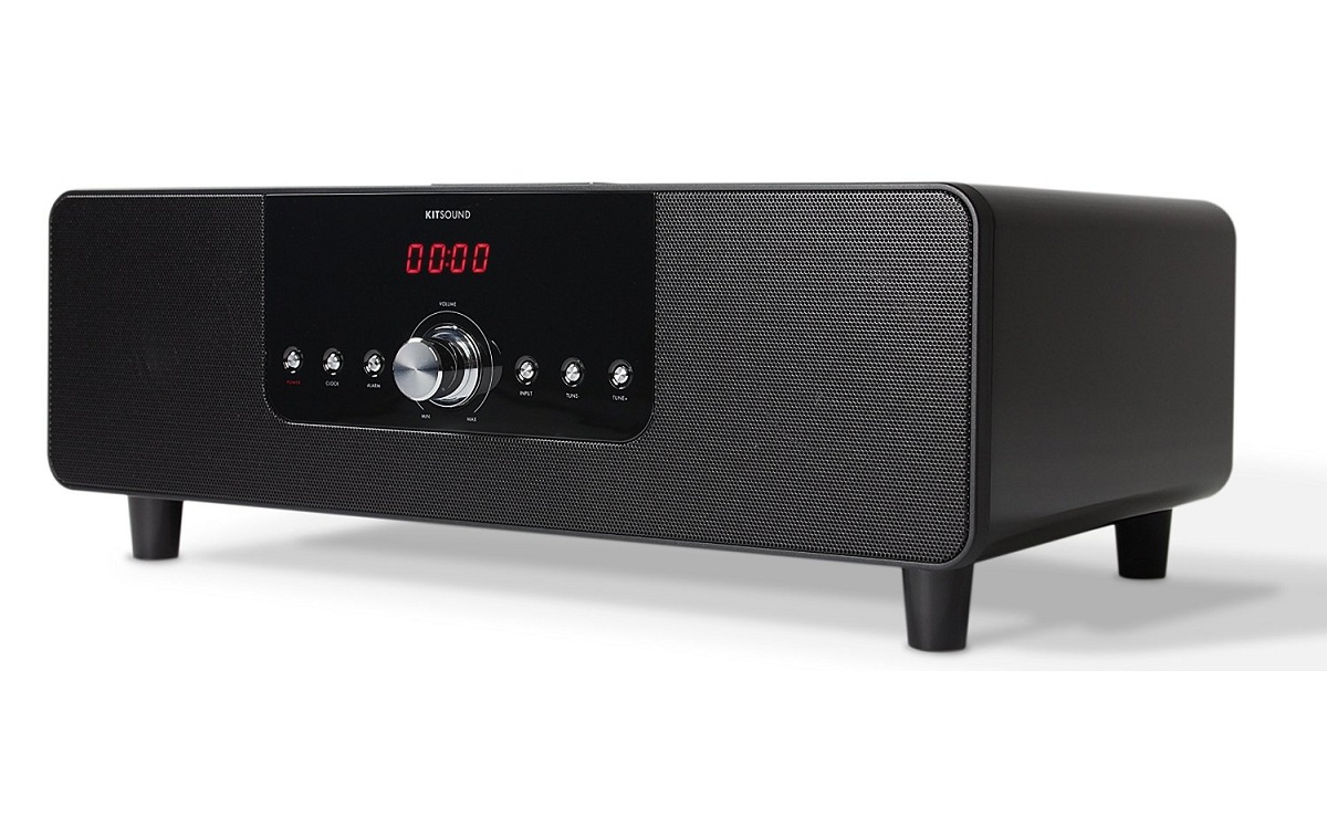 KitSound BOOMDOCK 2.1 Docking Station Speaker BuiltIn FM Radio