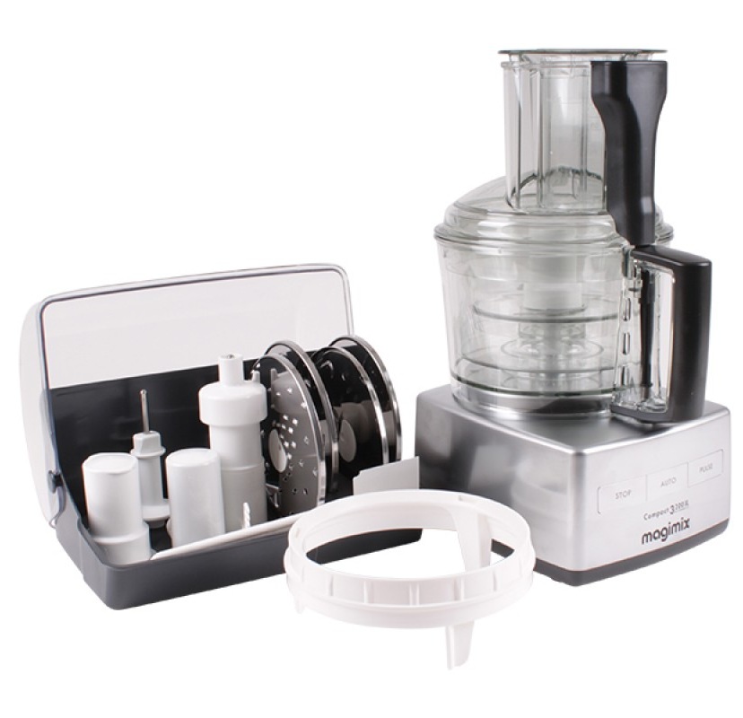 Magimix 3200XL Food Processor Mixer Chopper Kitchen Satin 2.6 Litre Two