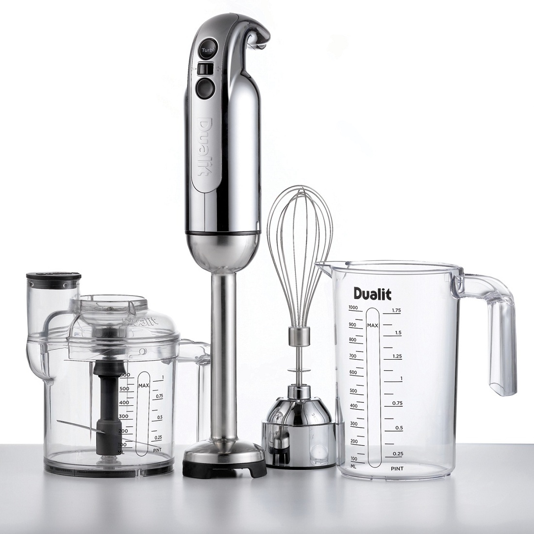 Dualit 88910 Hand Blender 1 Litre Jug 0.6 Litre Chopping Bowl 700W eBay