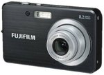 View Item Fuji Finepix J10 Digital Camera 8.2 Megapixel Black/Silver