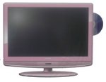 View Item E-Motion X19/52C 19 Inch LCD Freeview Television and Built in DVD PINK