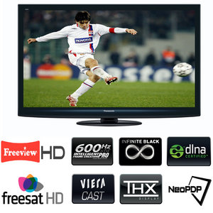 Panasonic TX-P46G20B Viera 46 Inch Plasma TV with Freeview/Sat HD Preview
