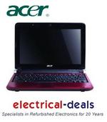 View Item Acer Aspire One 532H-2BR 10.1" LED Netbook. Atom N450 1GB RAM/160GB HDD. Win 7.