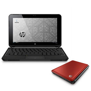 HP Mini 210-1007 1GB RAM 160GB HDD Windows 7 Red Colour Preview