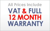 VAT & Full 12 Month Warranty