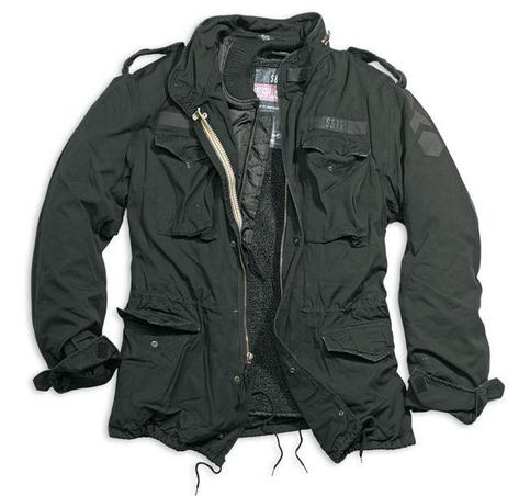 New Surplus M65 Regiment Jacket w/ liner BLACK  Preview