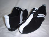 View Item Suede Mod Weller Jam Badger Shoes Black / White UK 6 - 12