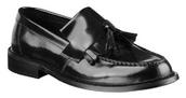 View Item Ikon Originals Selecta Tassel Loafers Mod Skin Retro Shoes Black