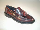 View Item BNIB Ikon OX BLOOD Tassle Loafers Mod Skin Shoes