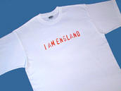 View Item New DMC i am ENGLAND T Shirt White Red Rugby Football L