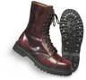 View Item Ox Blood Leather Screw Steel 10 Hole Ranger Boot