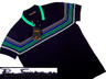 View Item New Ben Sherman Mod Stripe Fine Knit Polo Shirt BLACK