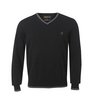 View Item New Ben Sherman Retro Mod V-Neck Jumper BLACK  