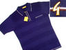 View Item New Retro GABICCI Short Sleeve Mod Waffle Knit BLUE
