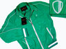 View Item New Ben Sherman Retro Bomber Nylon Track Jacket GREEN