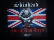 View Item New Stomp Skinhead Born & Bred T Shirt BLACK