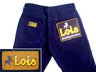 View Item New Casuals Firm LOIS Jumbo Cord Jeans Navy Blue
