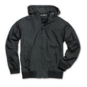 View Item New Surplus Hood Nylon Rain Jacket Cagoule BLACK