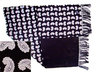 View Item New Tootal SILK Mod Indie Weller Paisley Scarf  BLACK