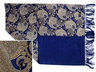 View Item New Tootal Mod Indie Weller Feather Paisley Scarf BLUE