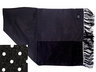 View Item New Tootal Mod Indie Weller Mini Polka Dot Scarf BLACK