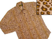 View Item New Chenaski Retro 60's Leopard Skin Print Shirt 