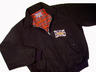 View Item New Heavy Wool Melton Classic Harrington Jacket BLACK 