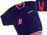 View Item New Aertex Mod Trim Zip Zhrough Cardigan NAVY BLUE 