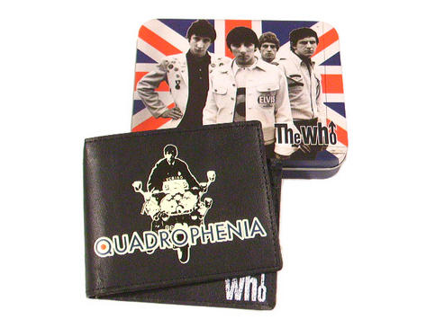 New Who Quadrophenia Jimmy Mod Leather Wallet Black Preview