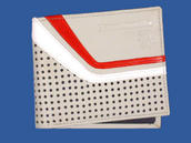 View Item New Lambretta Leather Stripe Wallet GREY Red White