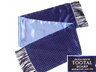 View Item New Tootal Mod Weller Polka Dot Scarf Sky Navy Blue