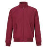 View Item New Ben Sherman Mod Retro Harrington Jacket Wine Red