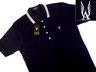 View Item New Aertex Mod Pique Contrast Trim Polo Shirt Black 