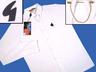 View Item New Gabicci The Firm Gold Tie Pin Chain Shirt White