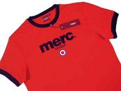 View Item New Merc London Retro 60's Mod Target T Shirt Red