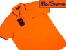 View Item New Ben Sherman Pique Mod Polo Shirt Orange / Black 