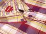 View Item New Merc London Mod Fit Check Shirt Lough Rust Gold 
