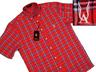 View Item New Aertex Brushed Cotton Mod Check S/S Shirt Red 