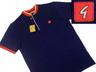 View Item New Gabicci Mod Pique Cycling Top Shirt Navy Blue 