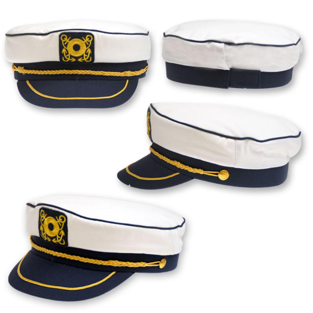 New Captain Yacht Yachting Sailor Navy Cap Hat Adaptor Clothing