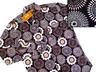 View Item New Chenaski Retro 60s Print Shirt Flowers Black M L XL