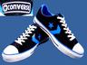 View Item New Converse Star Player Ox Lo Nylon Black Blue 