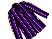 View Item Sherry London Mod Boating Blazer Jacket Purple Black 