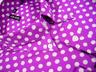 View Item New Mod Retro 60's Polka Dot L/S Purple White Shirt 