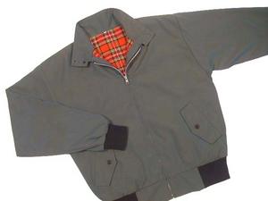 Classic Mod Skin Harrington Jacket 2 Tone Green Gold  Preview